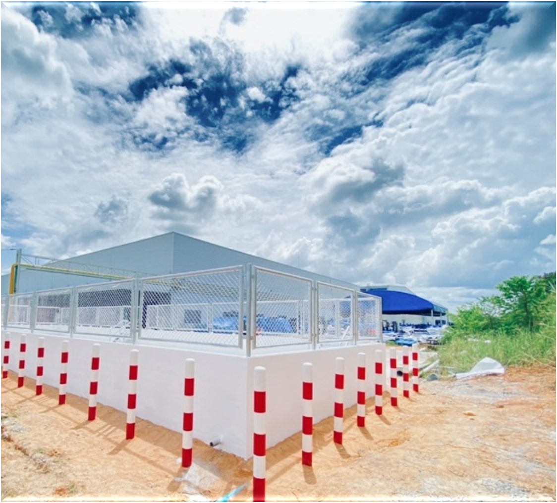 CONCRETE AND STRUCTURE FOR LNG GAS STATION