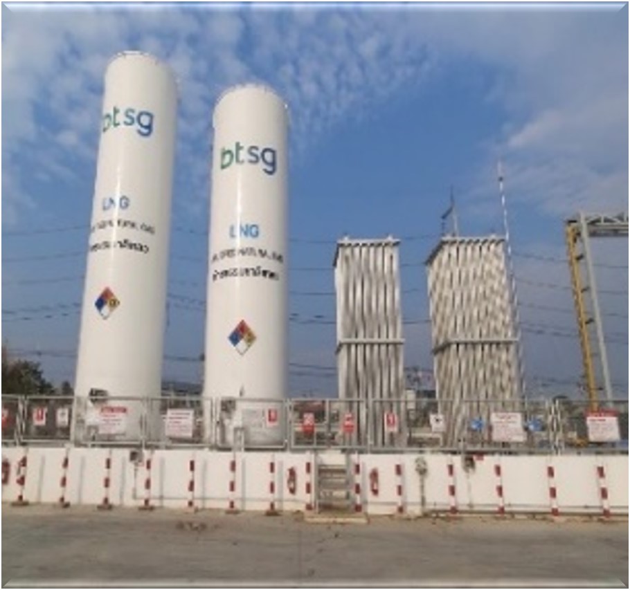 LNG BULK TANK  GAS SUPPLY SYSTEM